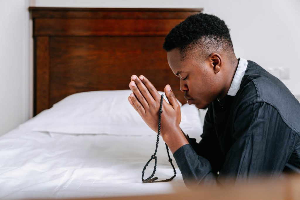 Prayer room setup