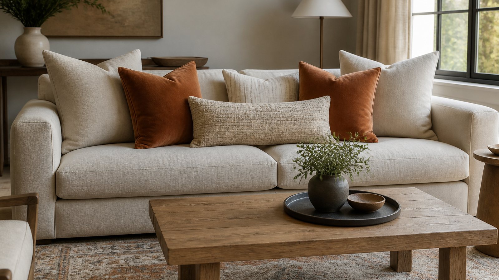 Throw Pillow Sizes for Sofas: Measurements, Inserts, and Arrangements That Look Full
