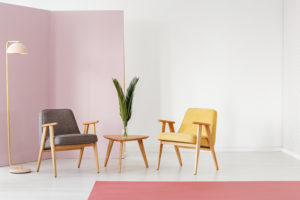 End Table With Plant